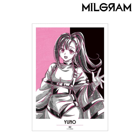 『MILGRAM -ミルグラム-』ユノ Ani-Art BLACK LABEL A3マット加工ポスター【202510再販】
